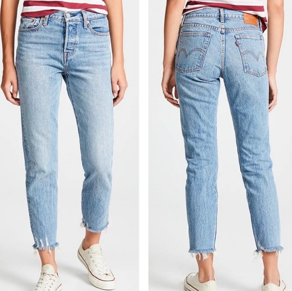 Womens Levi Jean's wedgie Icon fit shut up style - Picture 2 of 12